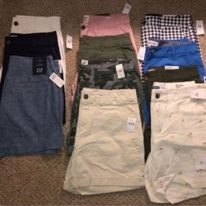 11 Pairs of Women’s shorts size 4